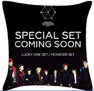 EXO EX'ACT LUCKY ONE Throw Hold Подушка валик наволочка EXO Planet Fans lover индивидуальная Роскошная печать забавная Милая - Цвет: 5