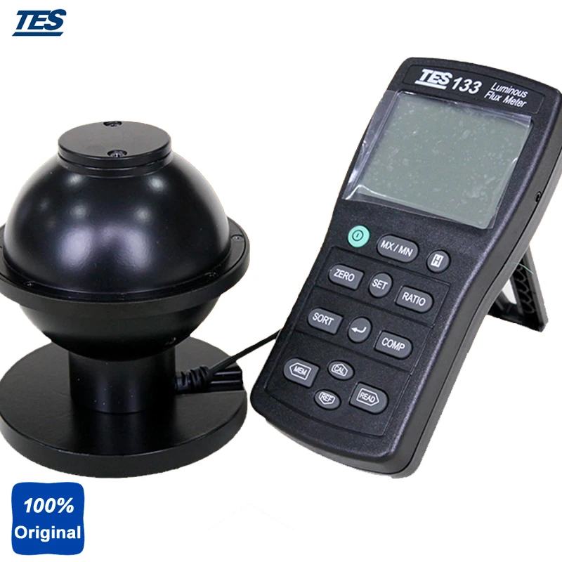 

Handheld Luminous Flux Meter Light Tester Range 7000 Lumens TES133