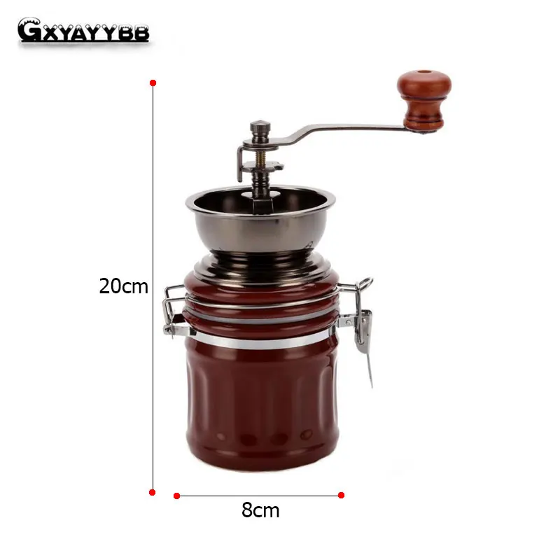 Горячая Распродажа специальное предложение ручная кофемолка из нержавеющей