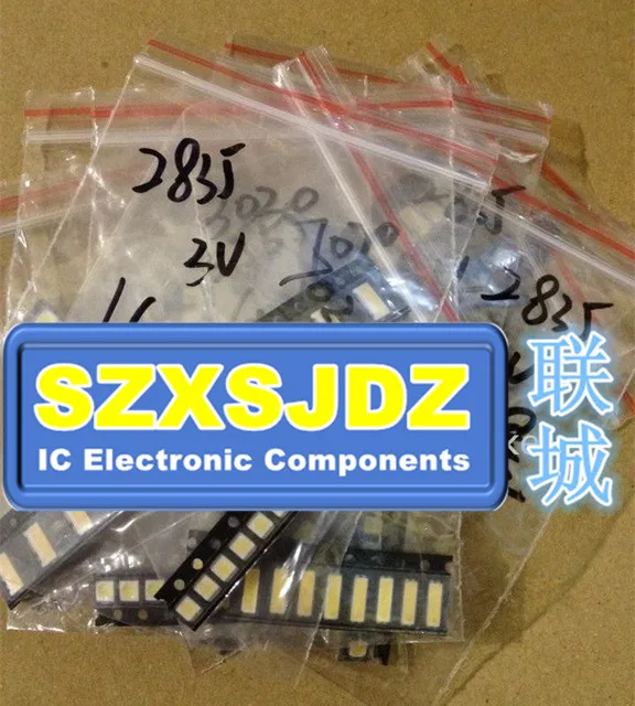 20 значений * 10 шт. = 200 1 Вт/0 5 Вт SMD LEVOU Kit 3 в/6 в 2835/3030/3535/4020/5630/6030/7020/7030/7032 branco Frio para TV