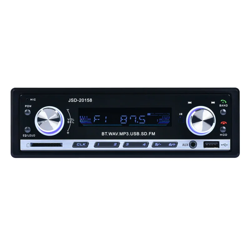 Автомобильное радио Bluetooth автомобильный комплект динамик mp3 карта машина без