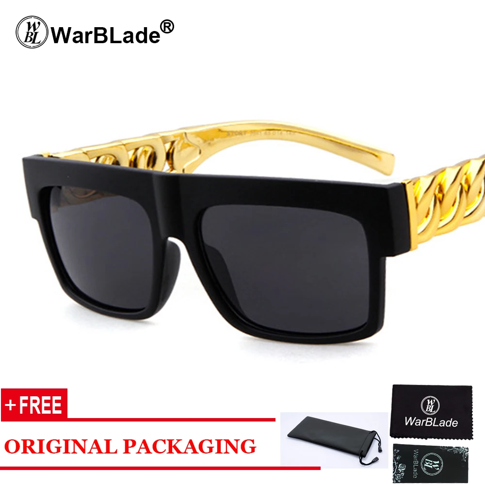 Классические Брендовые мужские Квадратные Солнцезащитные очки для женщин и