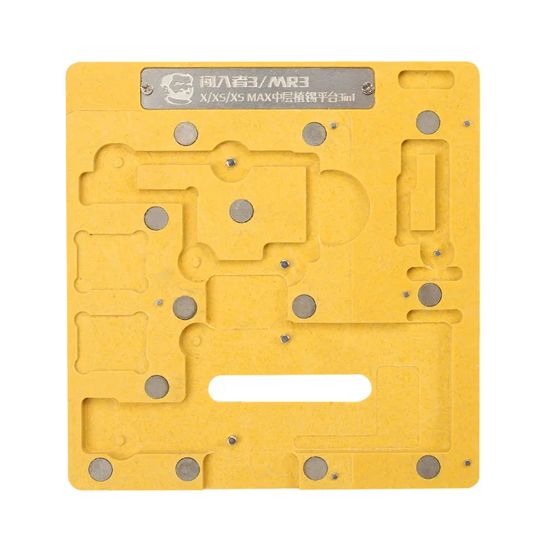 Механик 3 в 1 BGA Reballing Kit Набор материнская плата средняя рамка позиционирования PCB