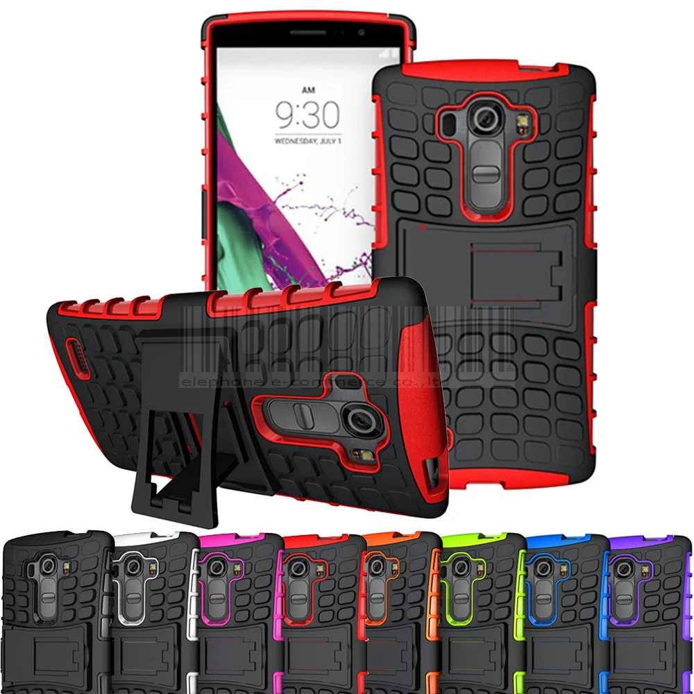 TPU+PC Rugged Impact Shockproof Case Hard Cover With/Without Stylus+Flims For LG G4 Beat/ G4s/LG S/G4 Vigor H731 |