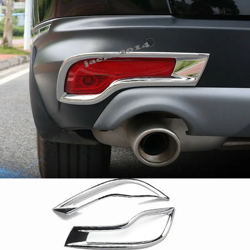 

Fit for Honda CRV CR-V 2017 2018 2019 ABS Chrome Rear Fog Light Lamp Trim Cover