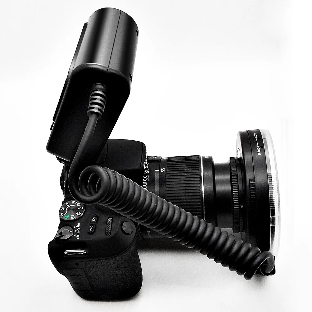 Travor Macro 48 шт. светодиодный светильник RF550D для Canon Nikon Panasonic Pentax Olympus DSLR камеры