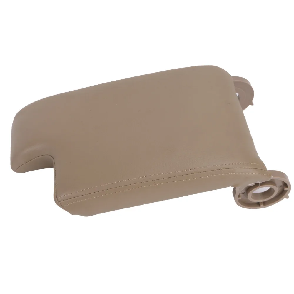 Бежевая крышка подлокотника из искусственной кожи с центральной консолью для BMW