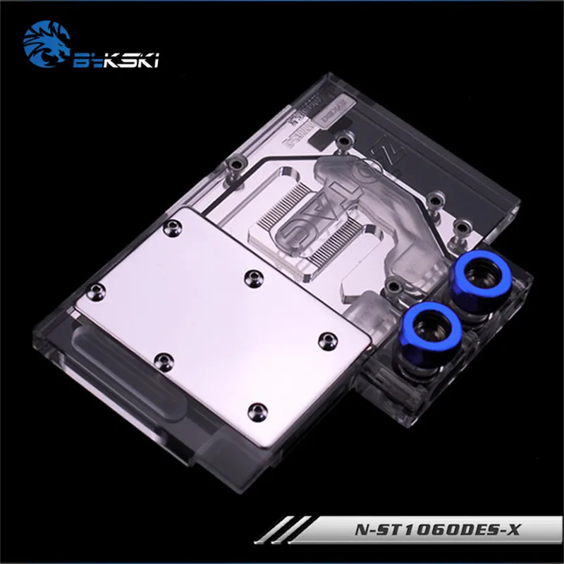 Водяной блок Bykski для графической карты ZOTAC GeForce GTX1060 3GD5/6GD5 HA|Кулеры и системы