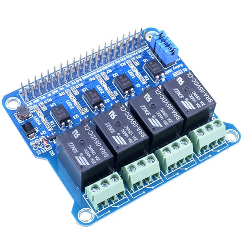 1 шт. Raspberry Pi Мощность релейный модуль расширения доска щит поддерживает Rpi+/B+/2 B/3 для домашней автоматизации интеллигентая(ый