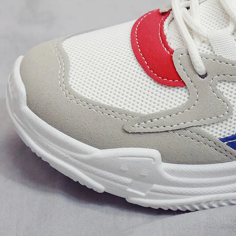 Кроссовки женские сетчатые на шнуровке светильник Кая спортивная обувь для