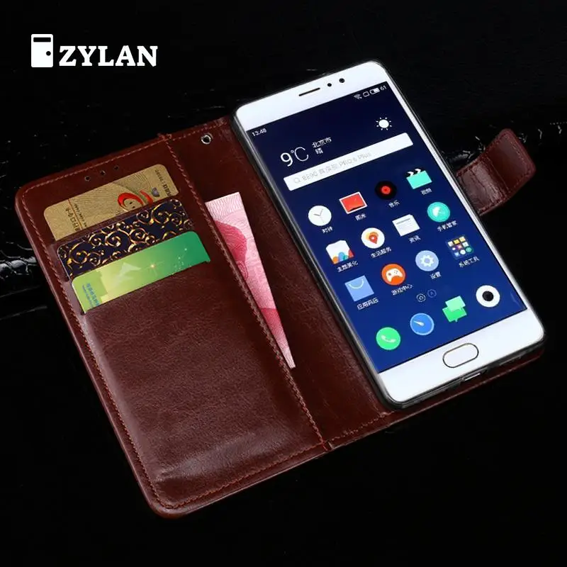 ZYLAN Capa для Meizu Pro6 Plus чехол 5 7 &quot кожаный чехол-кошелек Coque Pro 6 телефонов задняя
