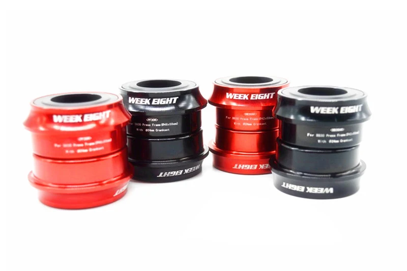 Фирменная неделя восемь велосипедов PF30 BB30 пресс-Fit Нижний кронштейн для SHIMANO система для горного велосипеда дорожный велосипед ось bb части