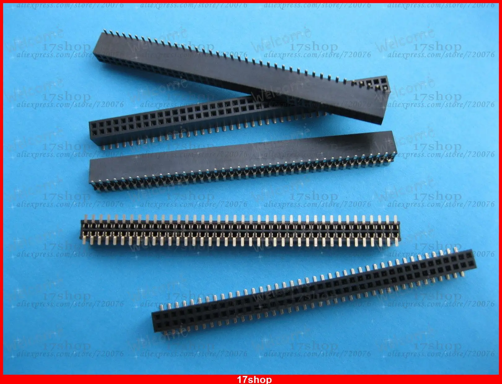 150 шт. Gold SMT SMD 1 27 мм 2x40 80pin хрупкий штыревой разъем двухрядный|row pin header|row headerrow |