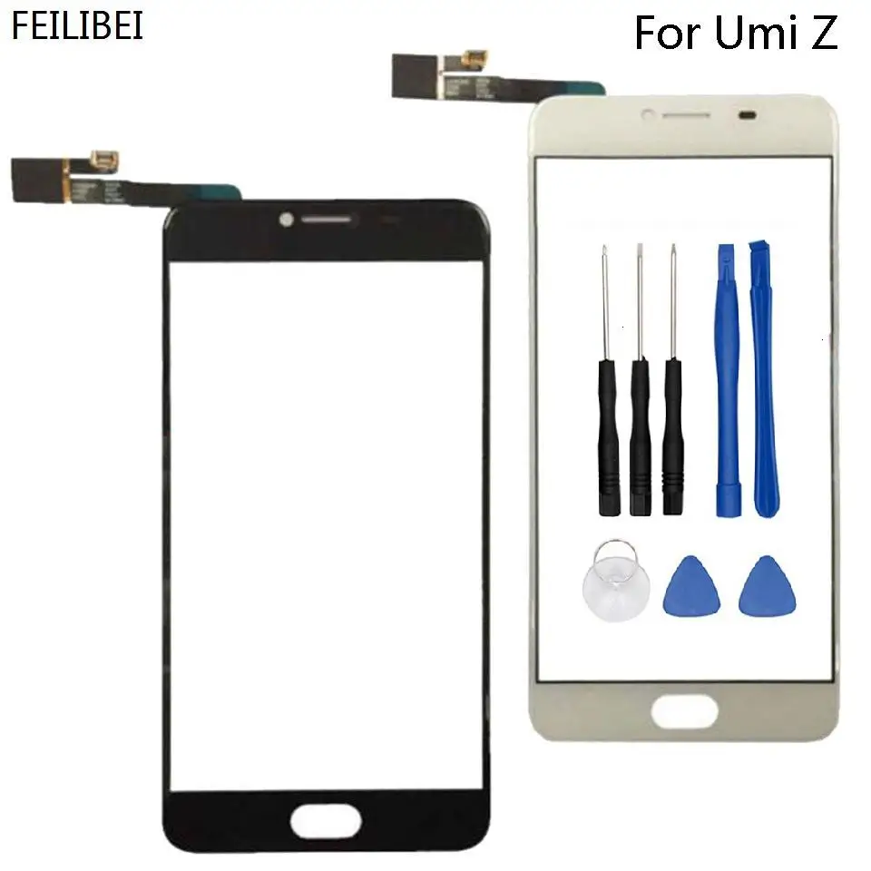 Для 5 дюймов UMI umidigi Z сенсорный экран Сенсорная панель дигитайзер Замена +