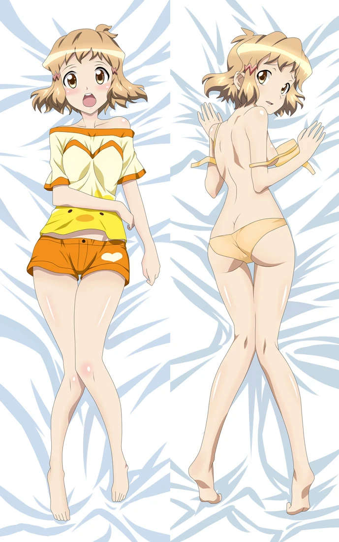 Аниме Symphogear Senki Zesshou наволочка длинная подушка для объятий чехол подушки с