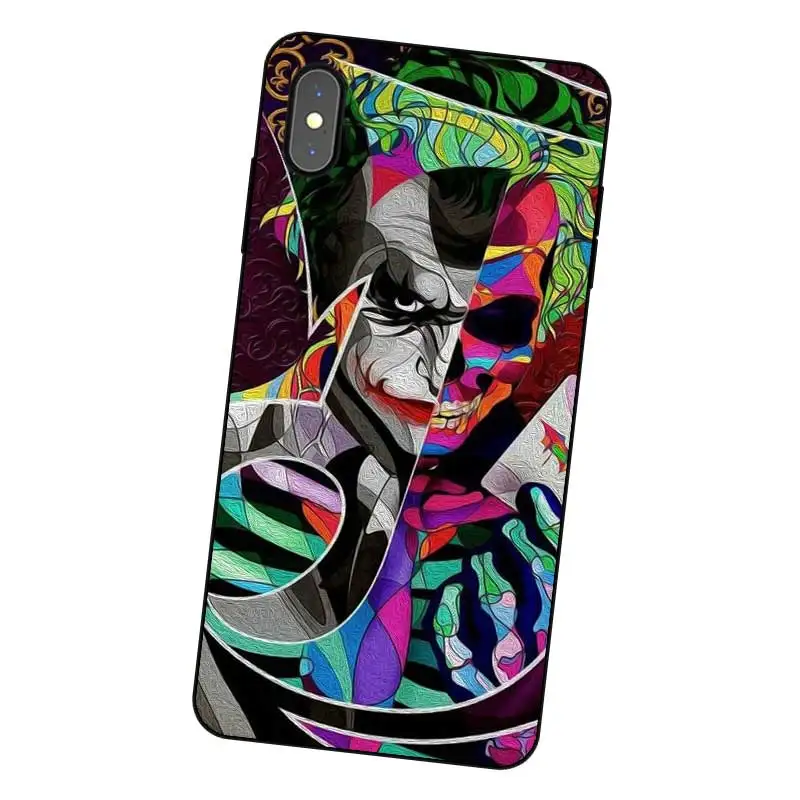 N259 Бэтмен Джокер Харли Черный силиконовый чехол для Apple iPhone 11 Pro XR XS Max X 8 7 6 6S Plus 5 5S SE