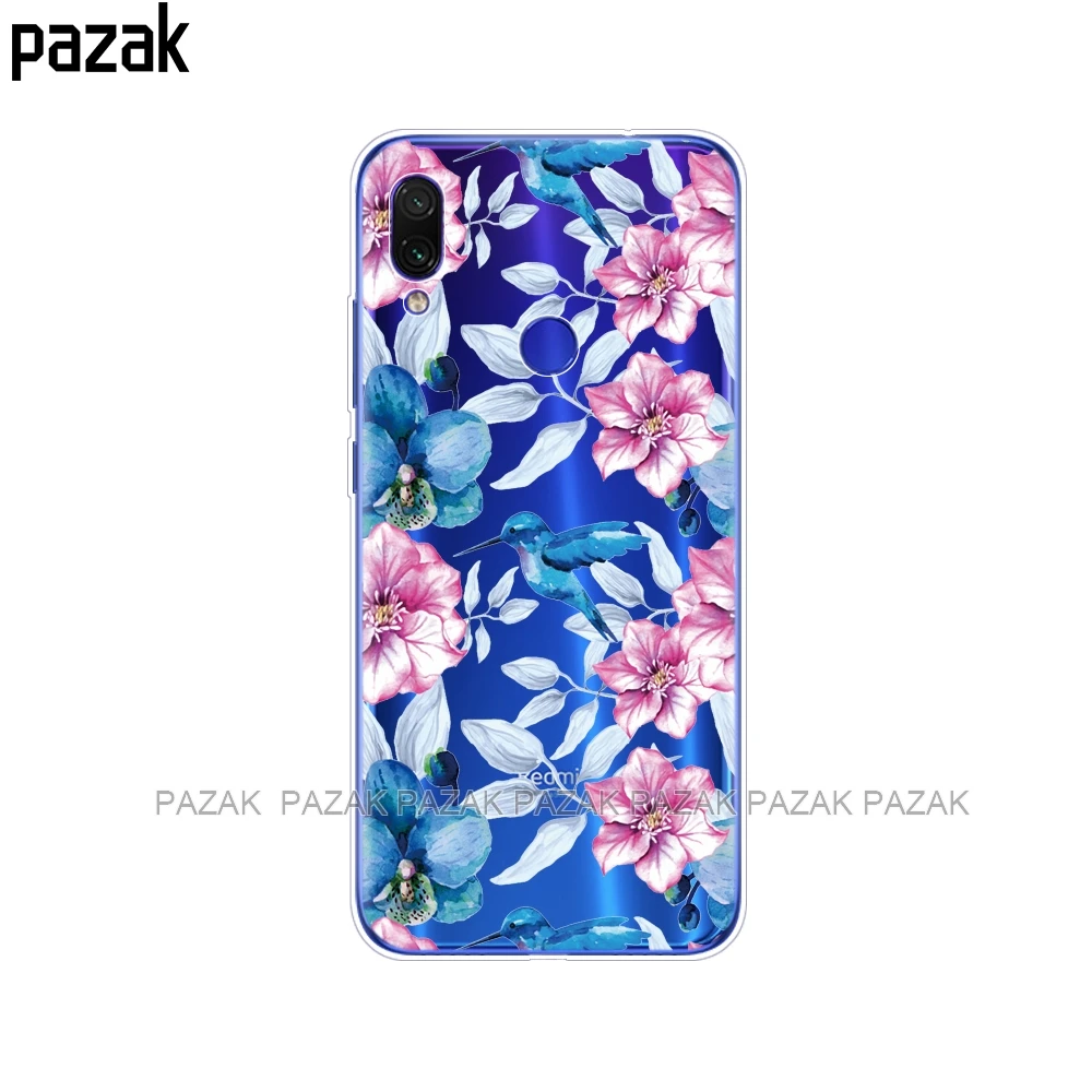 10650 Для Xiaomi Redmi Note 7, силиконовый мягкий ТПУ чехол для xiaomi redmi note 7 pro, чехол 6,3 дюймов, Fundas Coque redmi note7 pro, чехлы - Цвет: 10650