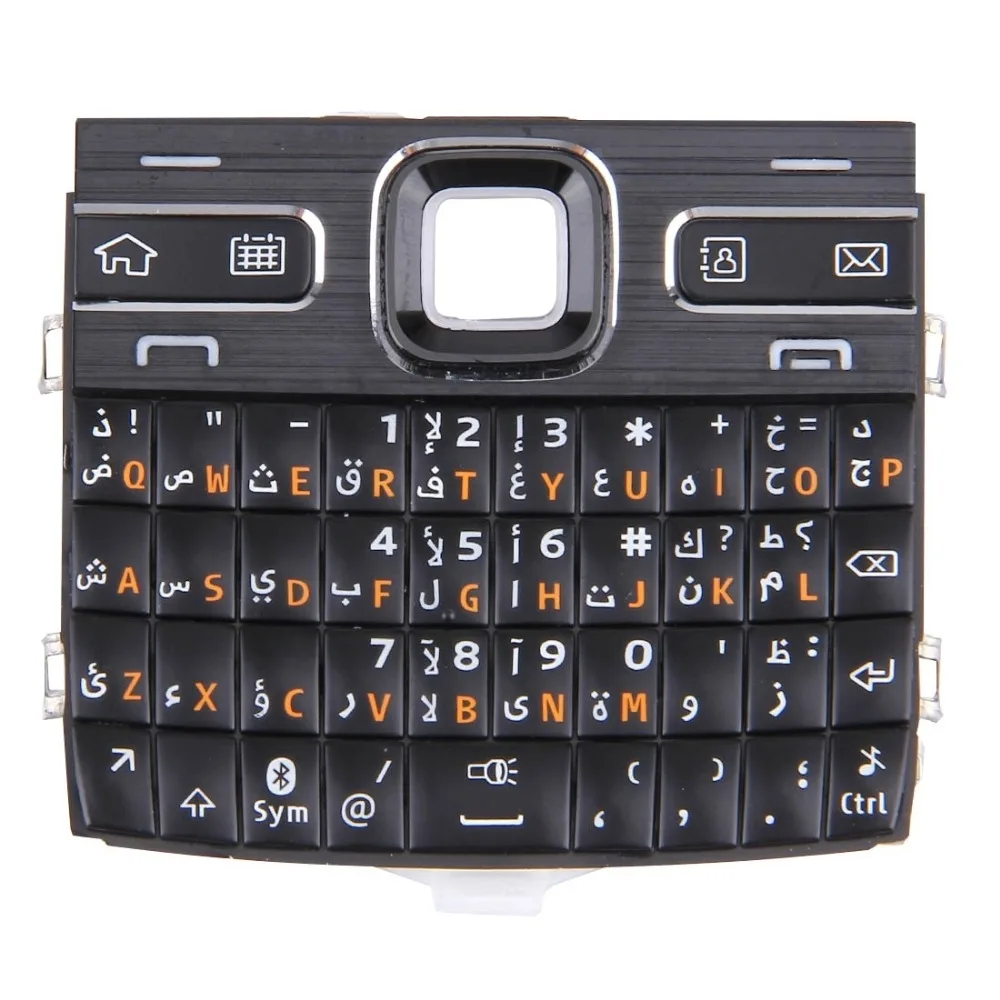 Мобильный телефон Keypads Корпус Замена с кнопками меню/кнопки для Nokia E72|Клавиатуры