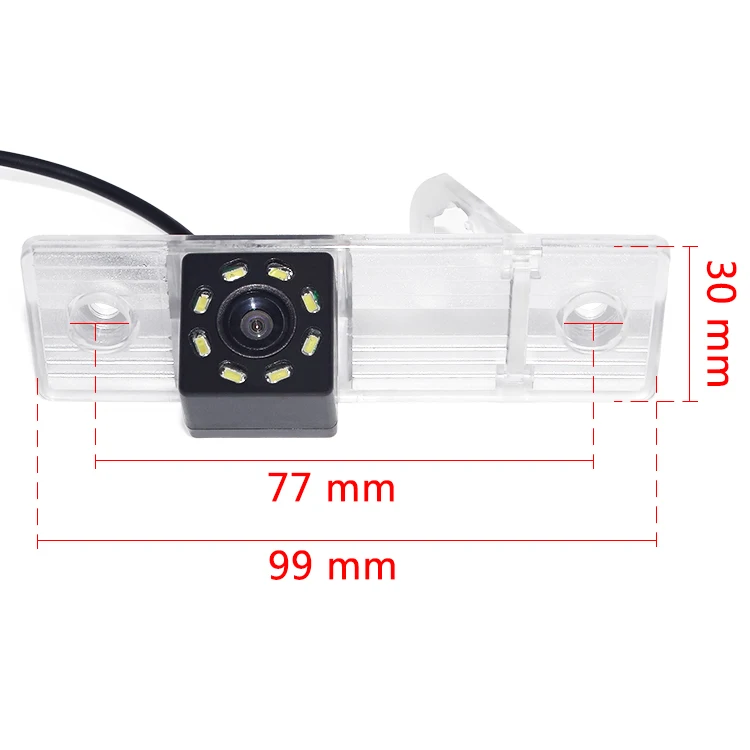 Продвижение CCD чип 8LED Автомобильная камера заднего вида для CHEVROLET Epica/Lova/Aveo/Captiva/Cruze/Matis/HHR/Lacetti