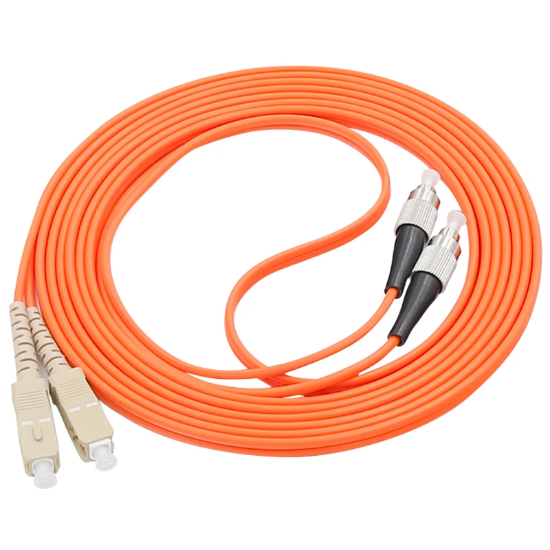 SC/UPC к FC/UPC оптоволоконный патч-корд Многомодовый OM1 62 5/125um волоконно-канальный