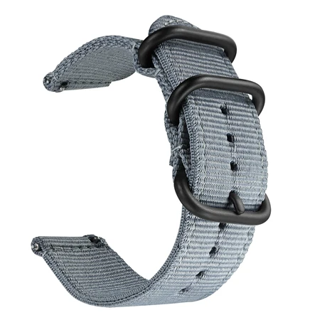 light blue Холщовый нейлоновый ремешок для Huami Amazfit GTR 47 мм смарт-часы ремешок для Xiaomi Huami Amazfit GTR 42 мм 47 мм ремешок - Цвет: light blue