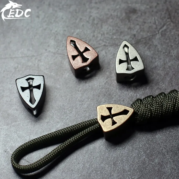 A106 EDC Crusade с винтовым щитком титановый сплав фиолетовая медь латунь фонарик зажим