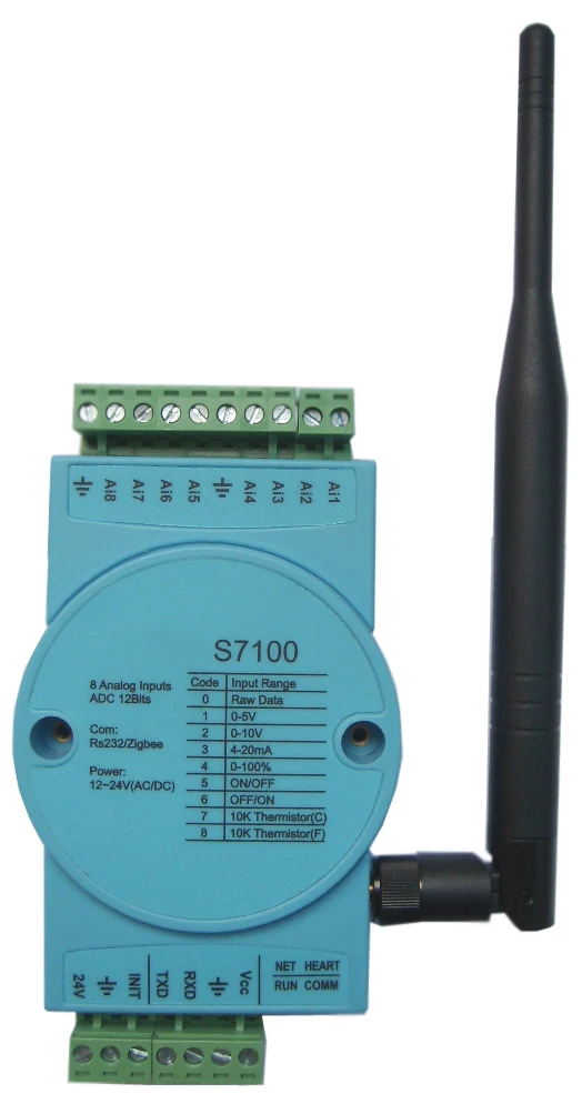MODBUS RTU Module for Data Acquisition of Analog Voltage and Current Thermistor Input | Обустройство дома