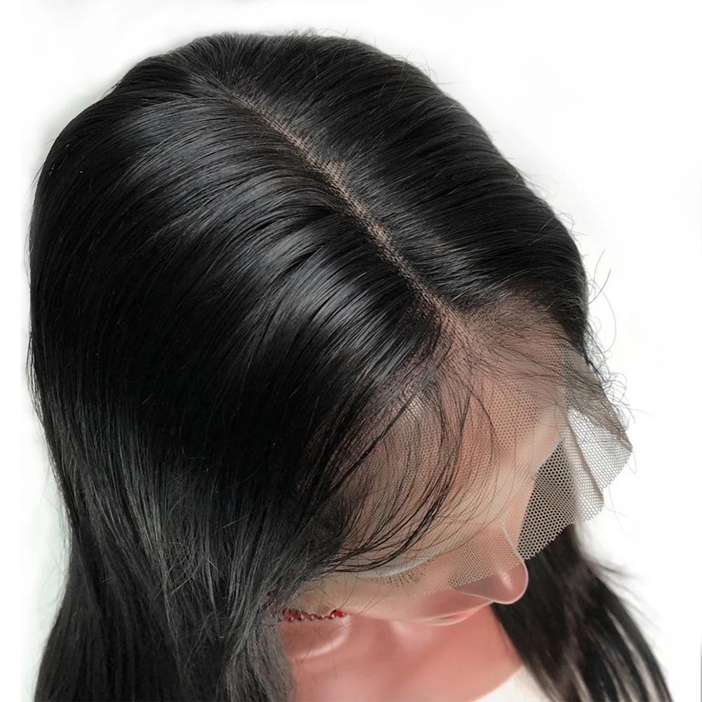 BD волос 13X6 прически Silky Straight, Синтетические волосы на кружеве парики из натуральных волос бразильский Волосы remy кружевной парик для черных Для женщин с детскими волосами Короткие парик, короткая стрижка