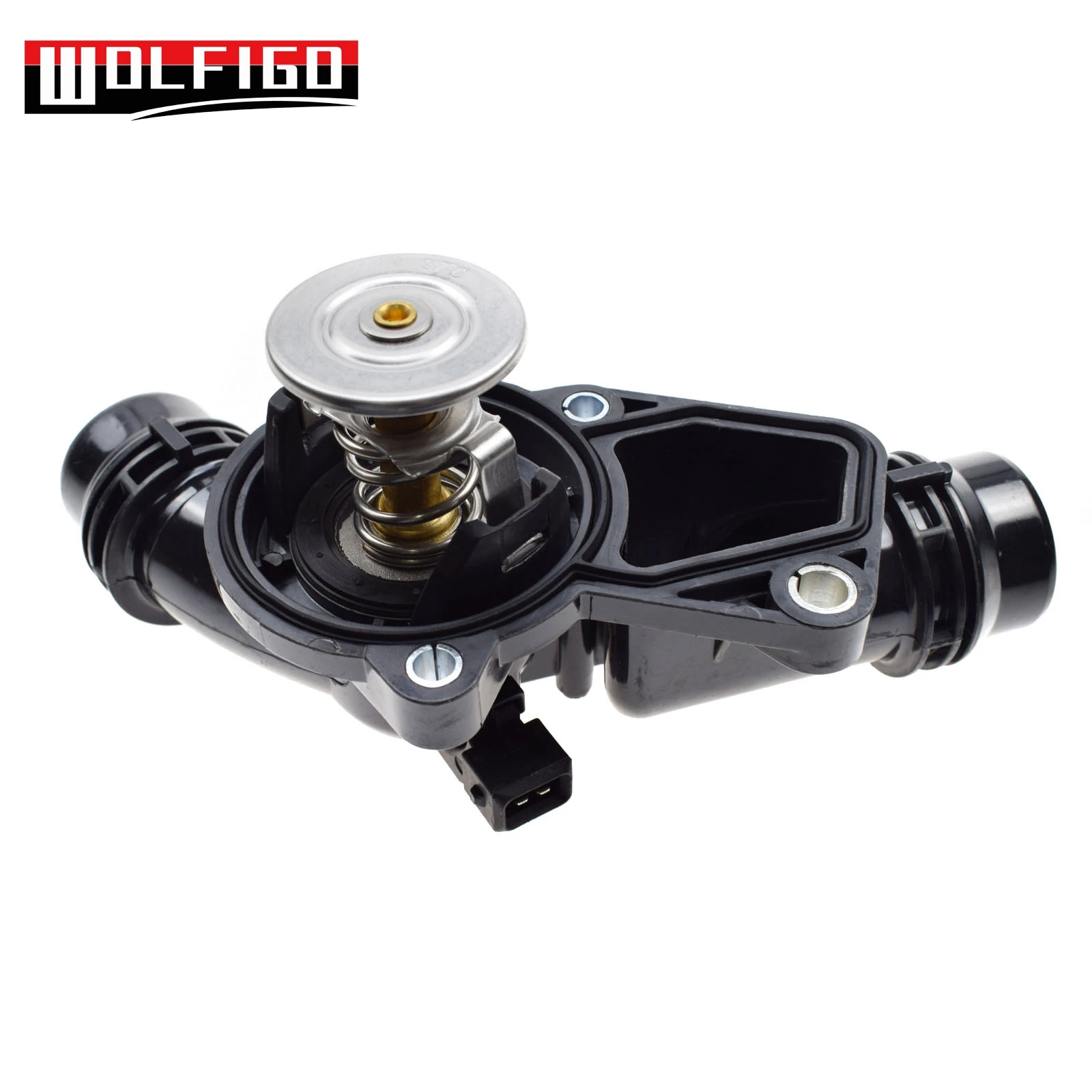 WOLFIGO новый термостат в сборе с датчиком Подходит для BMW E46 E38 E39 E60 E65 X5 X3 11531437040