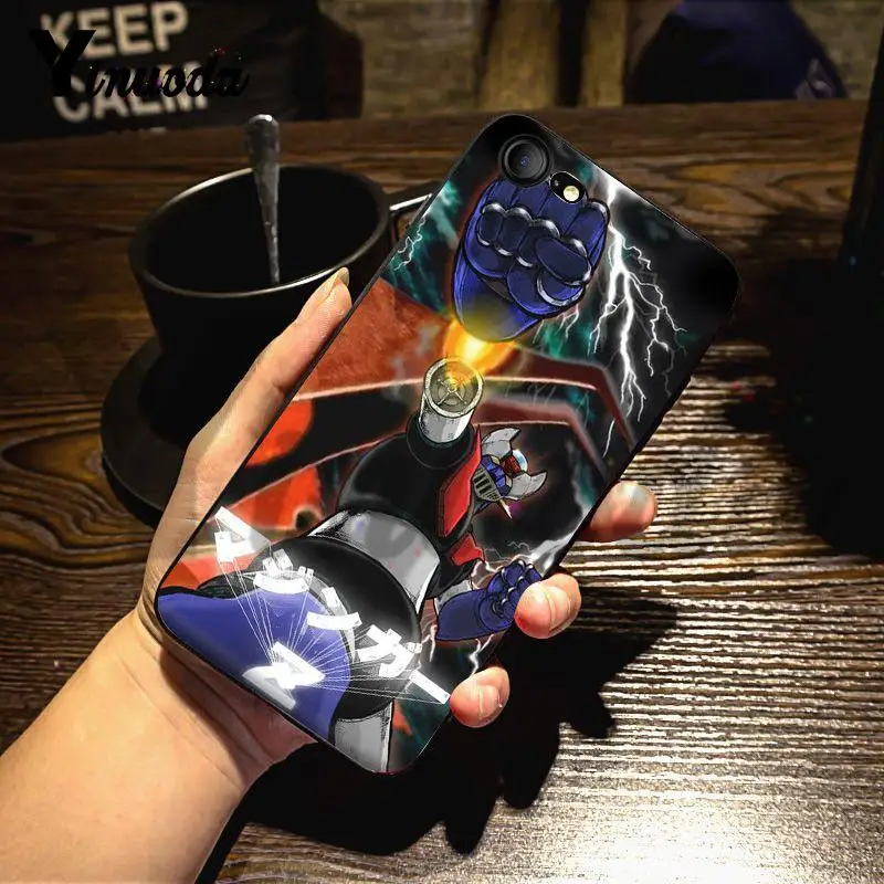 Yinuoda для iphone 7 6 X Чехол Mazinger Z новые стильные аксессуары телефона чехол iPhone 6s 7plus 8