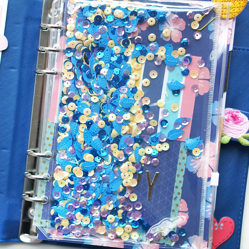 Lovedoki Творческий Тетрадь пожать карты сумка для хранения Filofax спираль dokibook A5 A6