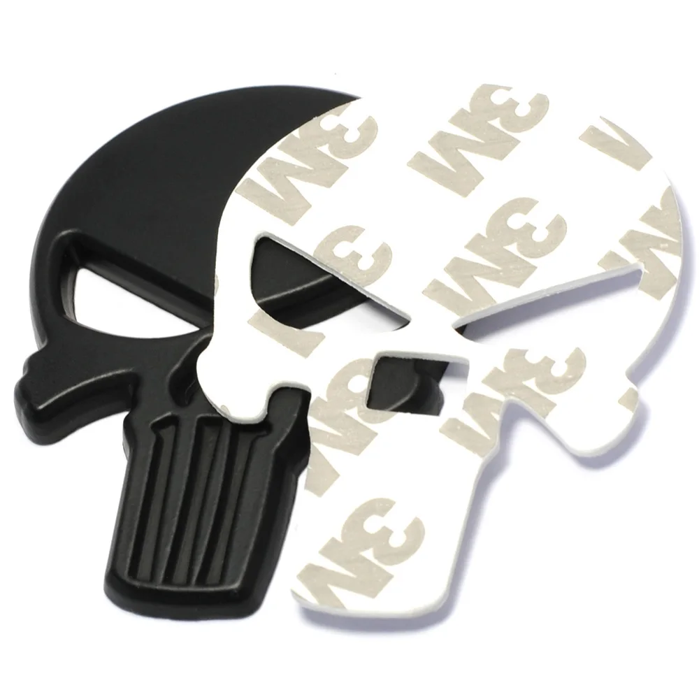 Автомобильная наклейка значок кузова 3D с черепом металлическая эмблема для Infiniti