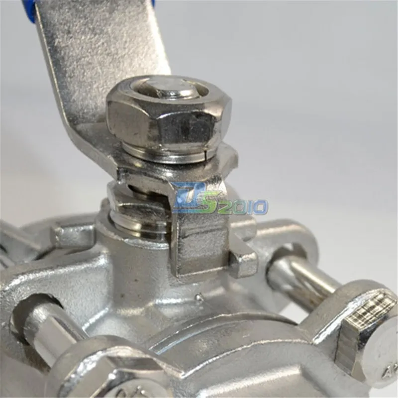 MEGAIRON BSPT 1/2 &quotDN15 3 элементный шаровой кран с полным портом Тип резьбы Нержавеющая