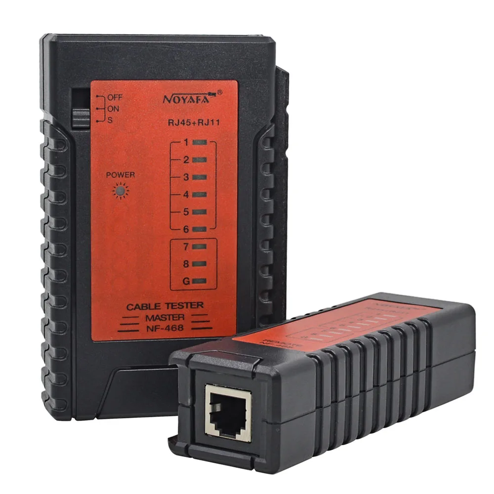 Профессиональный тестер сетевого кабеля NOYAFA RJ11 RJ45 CAT5 CAT6 LAN трекер кабелей