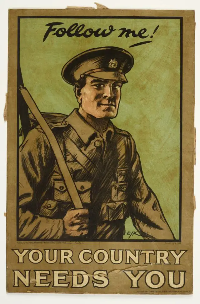 Follow me Soldiers Battle WW2 Новая Зеландия NZ винтажный Ретро Холст Картина рамка постер DIY