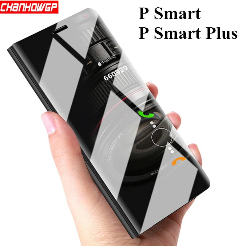 Зеркальный умный чехол с откидной крышкой для Huawei P умная фотография LX2 LX3 полным