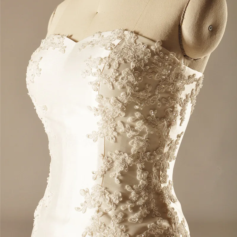 2016 Лучшие Продажи Прополка Платье Без Рукавов Милая Русалка Аппликация Бисером