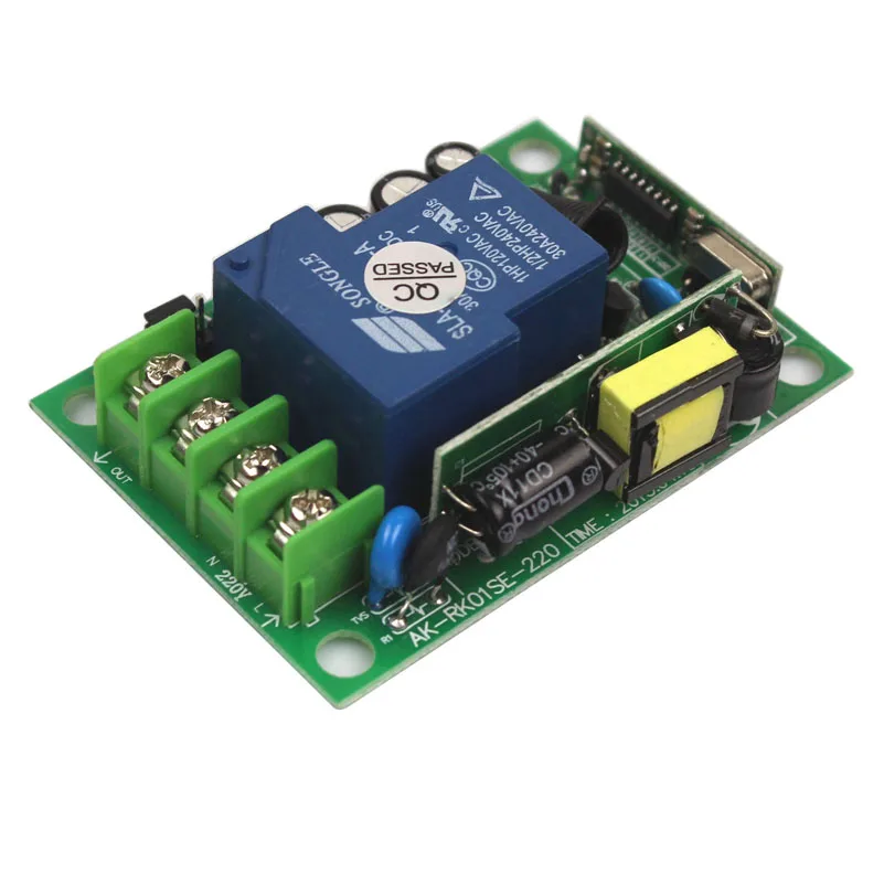 Sleeplion 30A AC 85 V 250 220V 110V 1 CH реле Вкл/Выкл беспроводной пульт дистанционного