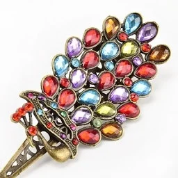 Fashion Retro Style Peacock Tail Charm Hairpin | Украшения и аксессуары