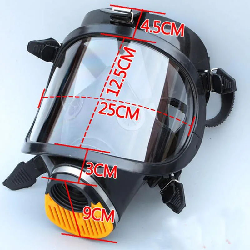 Пылезащитный респиратор 40 мм с лицевой панелью|face respirator|full facepiece respiratorfull mask respirator