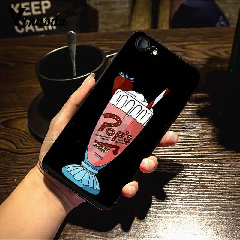 Yinuoda American TV Riverdale South Side Serpents стильный и элегантный чехол для телефона iPhone 7 6X8 6s Plus 5