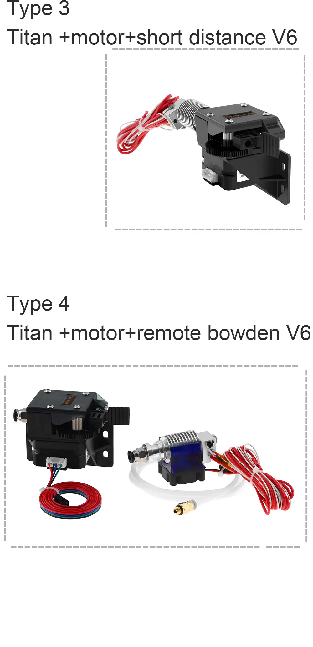 3d принтер части DIY Titan экструдер полностью наборы с Nema 17 шаговый двигатель для V6 J-head Bowden экструдер Фидер кронштейн
