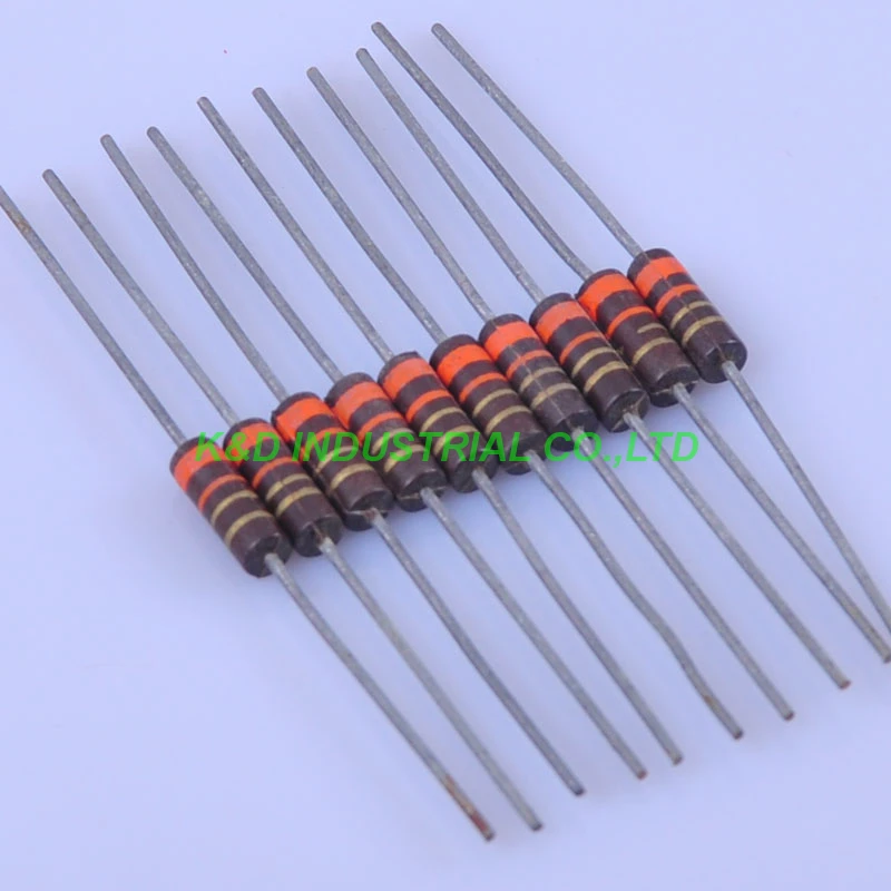 10 шт. винтажный резистор из карбона 0 5 Вт 3 3r Ом 5%|ohm|ohm resistor |