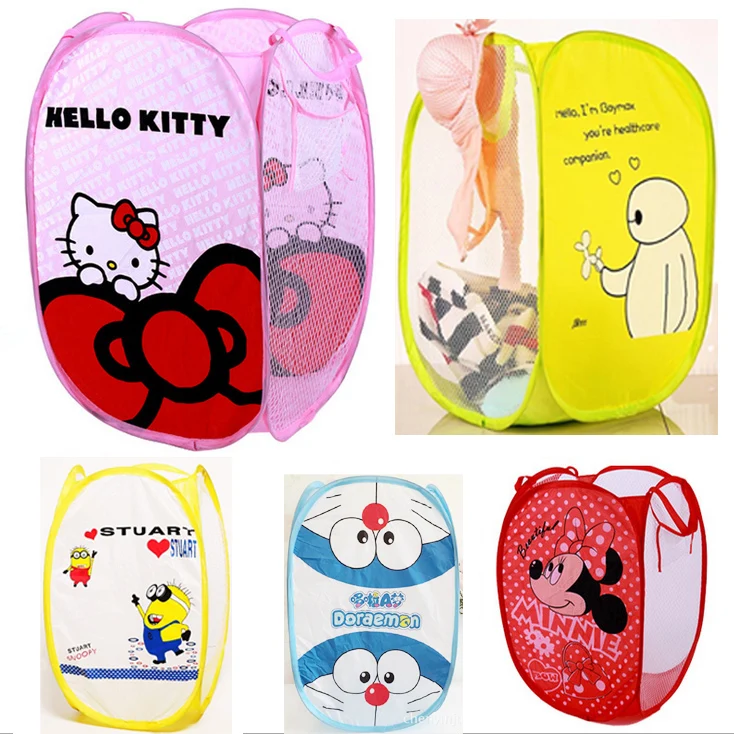 Бесплатная доставка! Горячая новинка корзина для сортировки милая складная