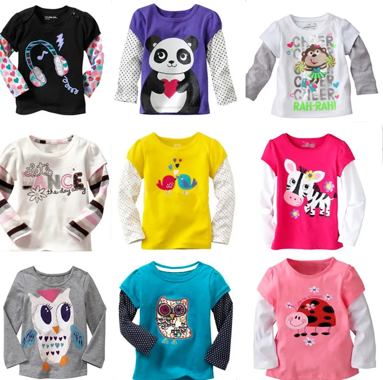 Акции cotton2018Retail бренд для мальчиков и девочек футболки топ Костюмы длинные Все