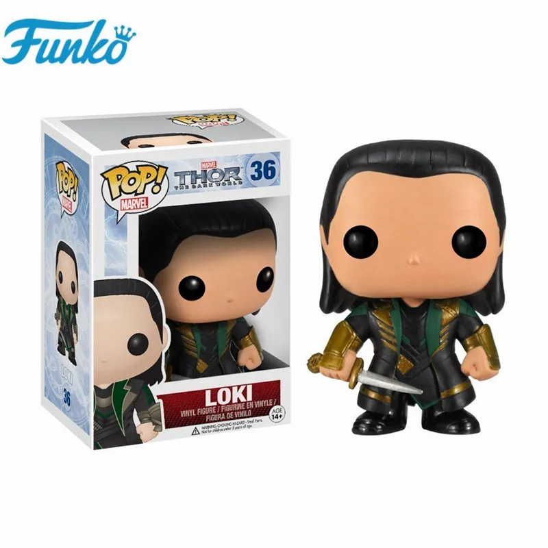 FUNKO POP Thor: Ragnarok#240 Тор с короткими волосами Локи Халк Валькирия фильм фигурка Модель Коллекция игрушек подарок на день рождения подарок