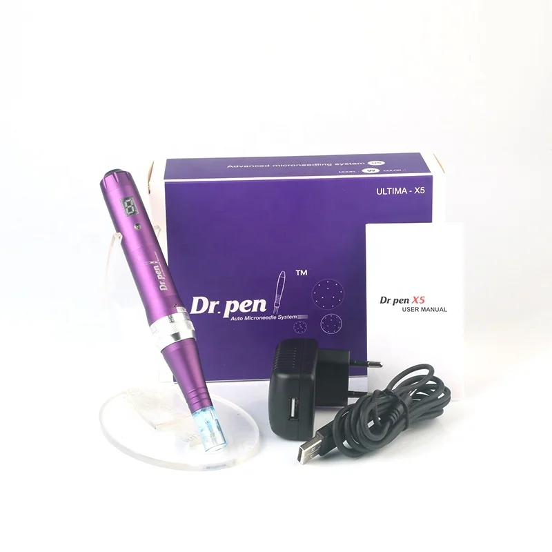 Новейший беспроводной цифровой дисплей Dr. Pen Ultima X5 ручка для микроочистки