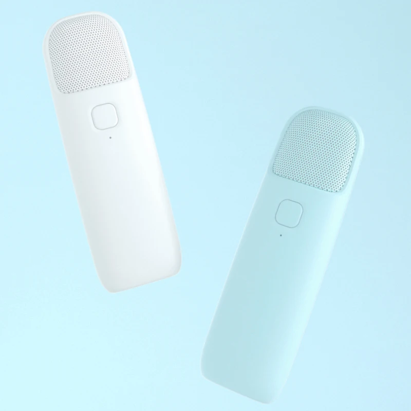 xiaomi ультра-тонкий мини Караоке-микрофон шумоподавление Запись музыки переносной мини домашний KTV для пения певицы