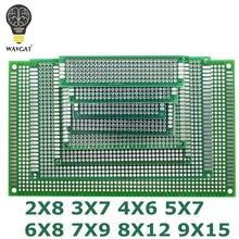 Двухсторонний прототип для Arduino универсальная печатная плата 9x15