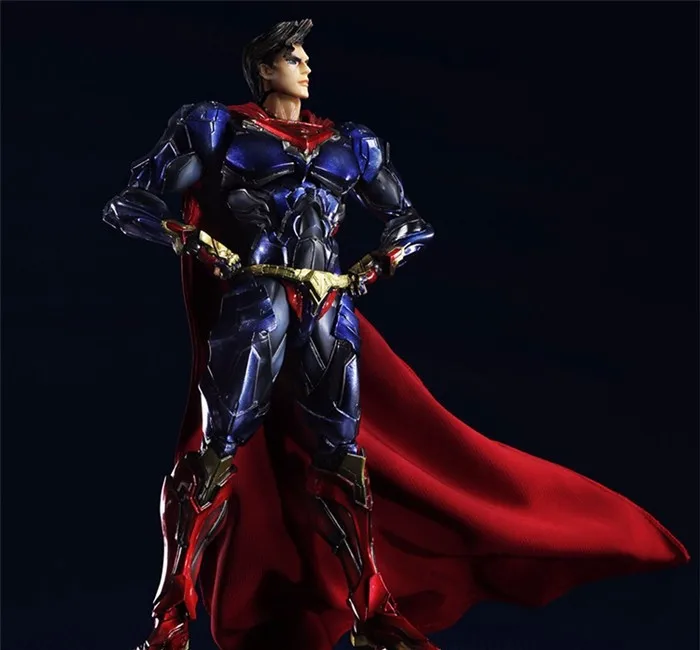 Играйте в искусство Kai super man фигурка Супермена ARMOR Justice League PA 26 см ПВХ фигурка кукла игрушки Детский подарок